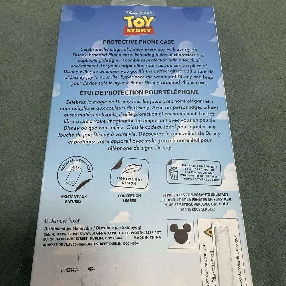 Disney Pixar TOY STORY Woody and Jessie iPhone 15 / 14 / 13 Protective Case New